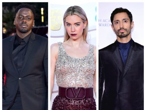 Daniel Kaluuya, Vanessa Kirby and Riz Ahmed (PA)
