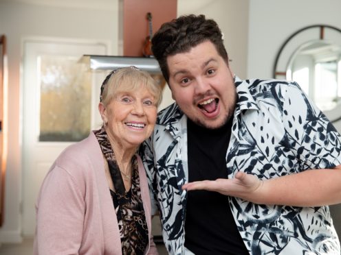 Scott Paige and his grandmother Dot (Channel 4/PA)