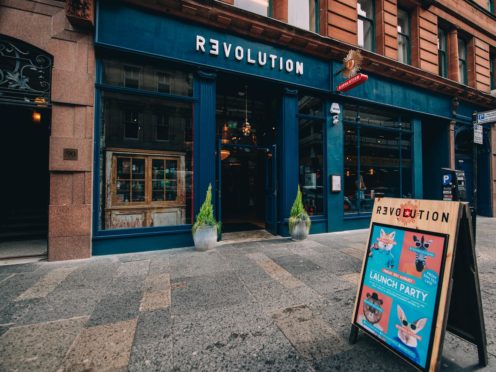 Revolution has said it opened 20 of its bars on Monday (Revolution/PA)