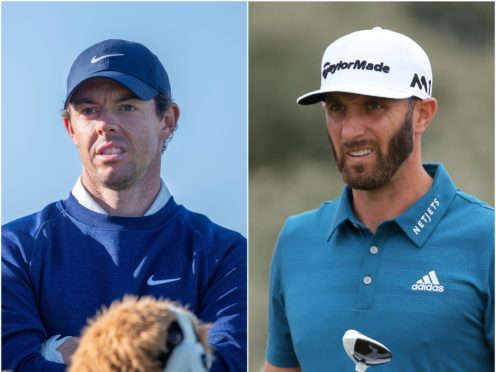 Rory McIlroy and Dustin Johnson will be hoping to find firm as the chase Masters success (Kenny Smith/Richard Sellers/PA)