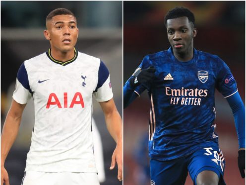 Carlos Vinicius and Eddie Nketiah feature in today’s transfer speculation (Adam Davy/Adam Davy/PA)
