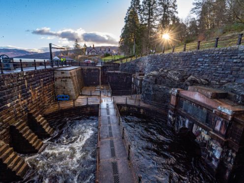 The Katrine Aqueduct serves more than 1.3 million people (SNS/Scottish Water/PA)