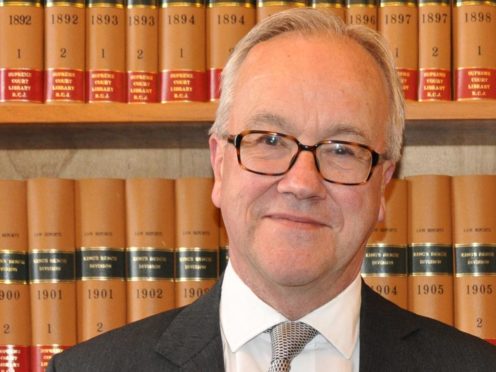 Sir John Mitting is chairing the inquiry into undercover policing (Undercover Policing Inquiry/PA)