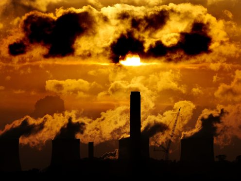 Analysis warned that some governments were still building coal-fired power plants (Rui Vieira/PA)