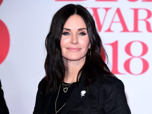 Courteney Cox played Monica Geller in the long-running show (Ian West/PA)