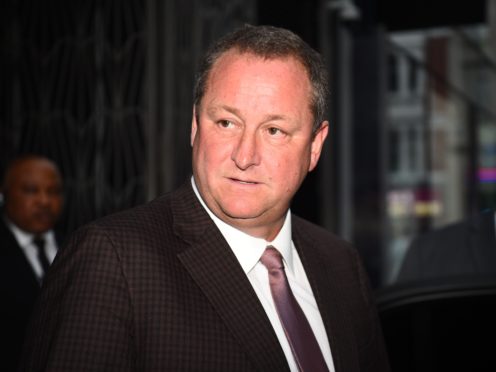 Mike Ashley wants to sell Newcastle (Kirsty O’Connor/PA)