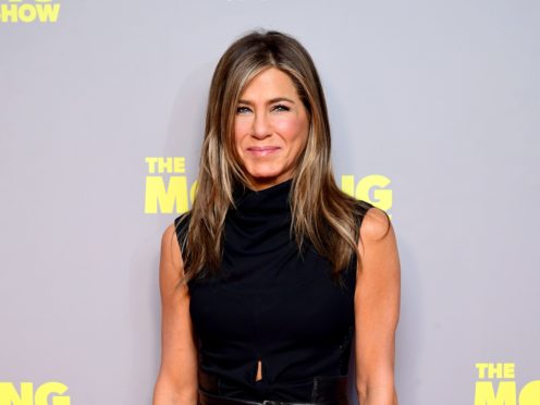 Jennifer Aniston played Rachel Green in the sitcom (Ian West/PA)