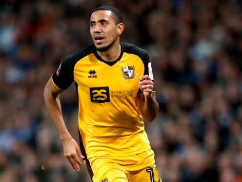 Cristian Montano misses Port Vale’s final game of the season through suspension (Martin Rickett/PA)