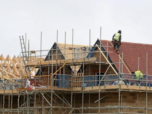 More than 1.1m homes granted planning permission in England in the past decade are yet to be built, according to the Local Government Association (Gareth Fuller/PA)
