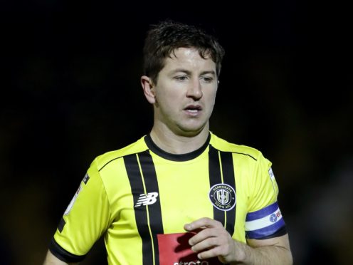Josh Falkingham scored the winner for Harrogate (Richard Sellers/PA).
