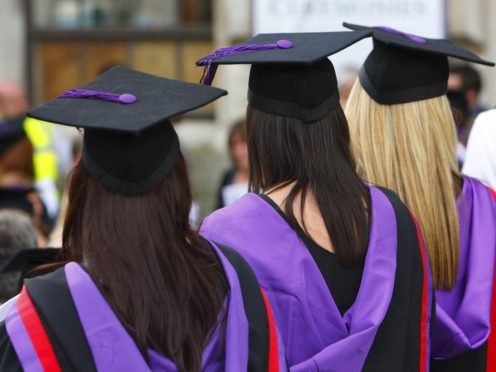 University graduates (Chris Ison/PA)