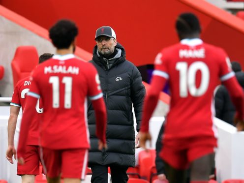 Liverpool manager Jurgen Klopp has done extra work to try to solve their issues in front of goal (Paul Ellis/PA)