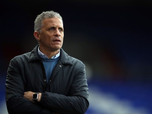 Keith Curle’s Oldham are 18th in the League Two table (Martin Rickett/PA).