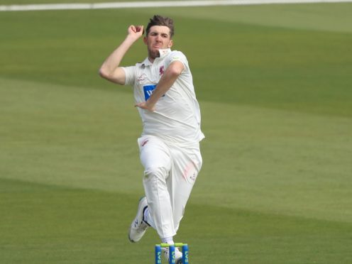 Craig Overton starred for Somerset at Hampshire (Adam Davy/PA)