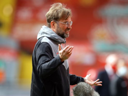 Liverpool manager Jurgen Klopp felt some pundits went too far in their calls for fan protests (David Klein/PA)