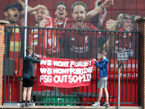 Liverpool fans group Spirit of Shankly will meet club hierarchy on Tuesday (Martin Rickett/PA)
