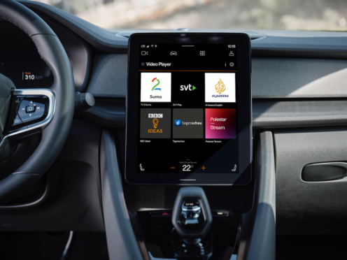 All manner of streaming services can go directly to the car’s screen