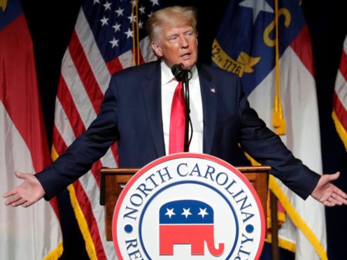 Former President Donald Trump (Chris Seward/AP)