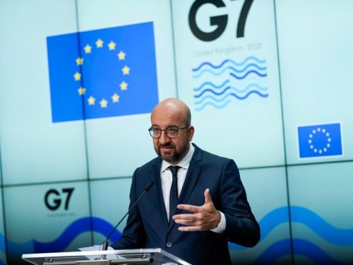 European Council President Charles Michel has warned of action against the UK (Francisco Seco/AP)