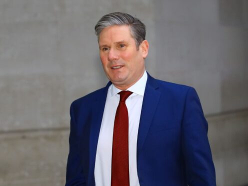 Labour Party leader Sir Keir Starmer (Aaron Chown/PA)