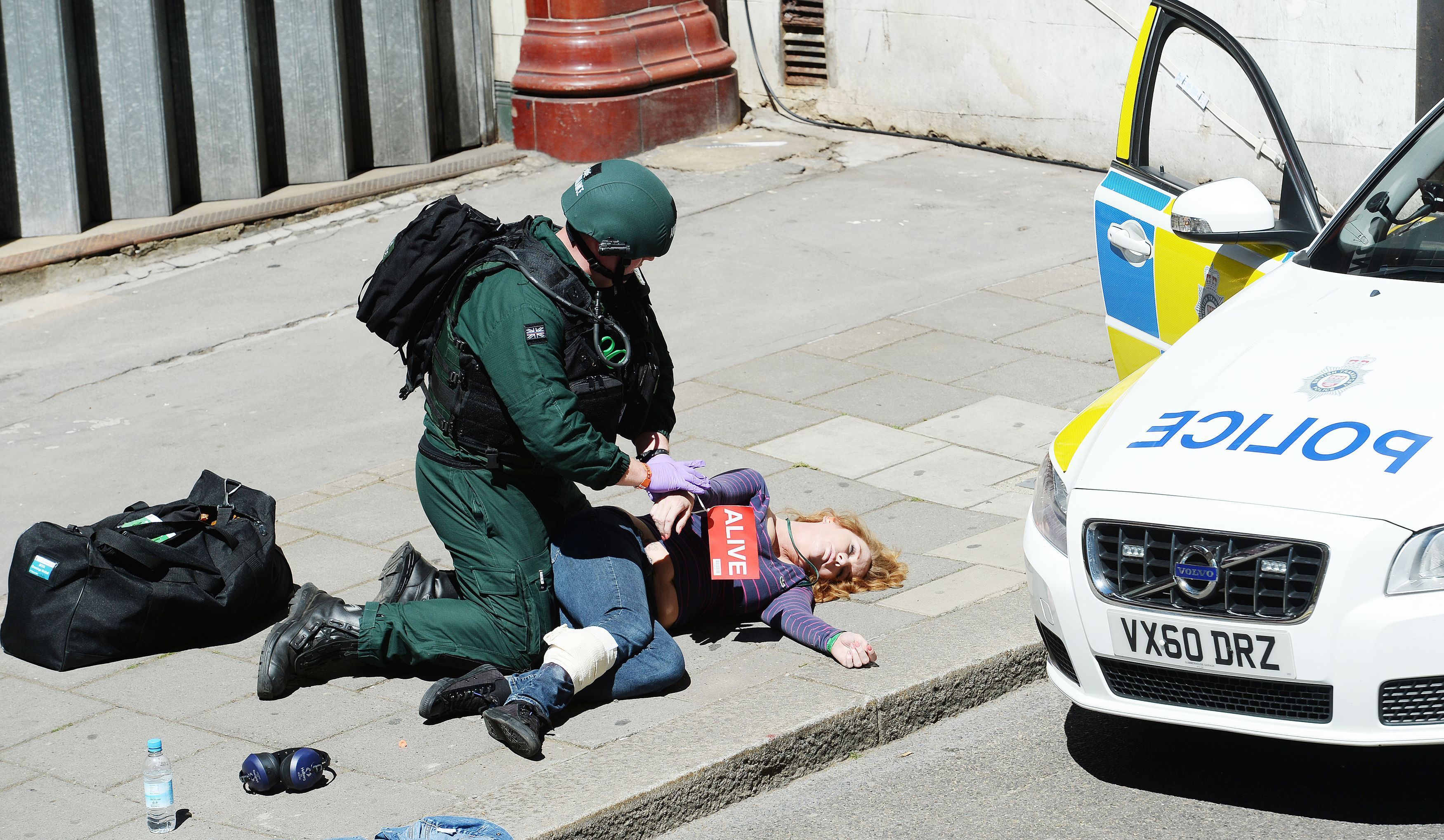 A major counter-terrorism exercise in London