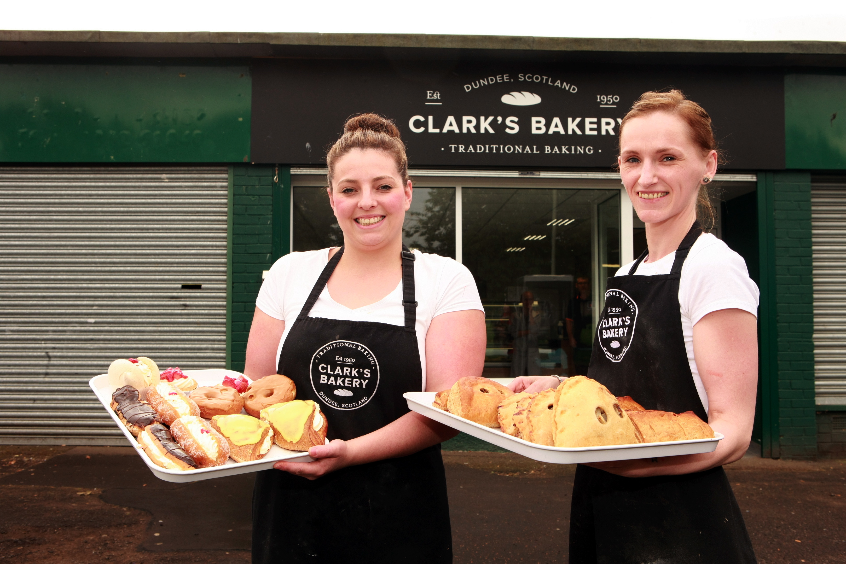 Clark's bakery rises from the ashes three years after blaze at Dundee