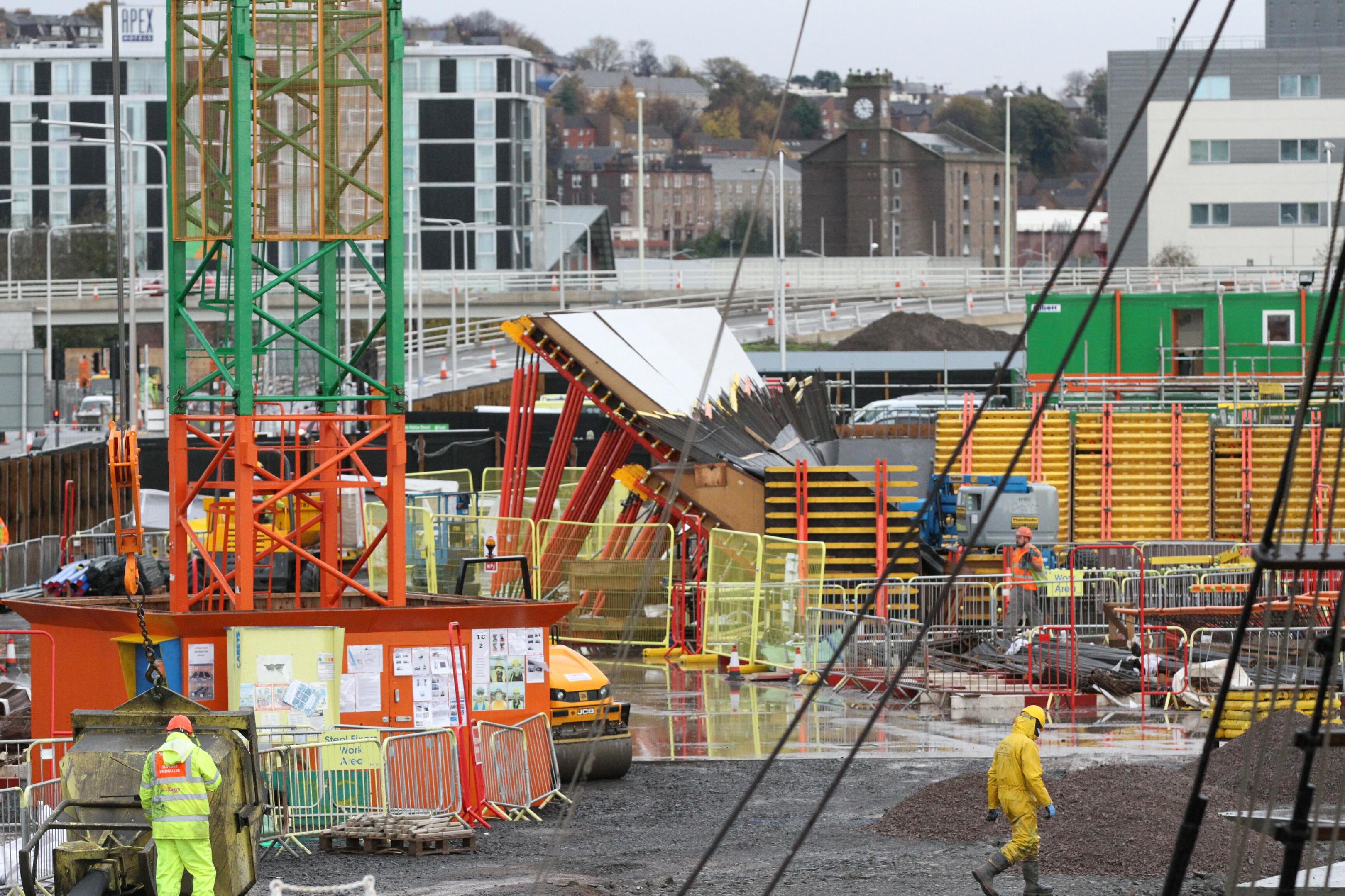 Rising from the rubble New images show progress on Dundee V&A