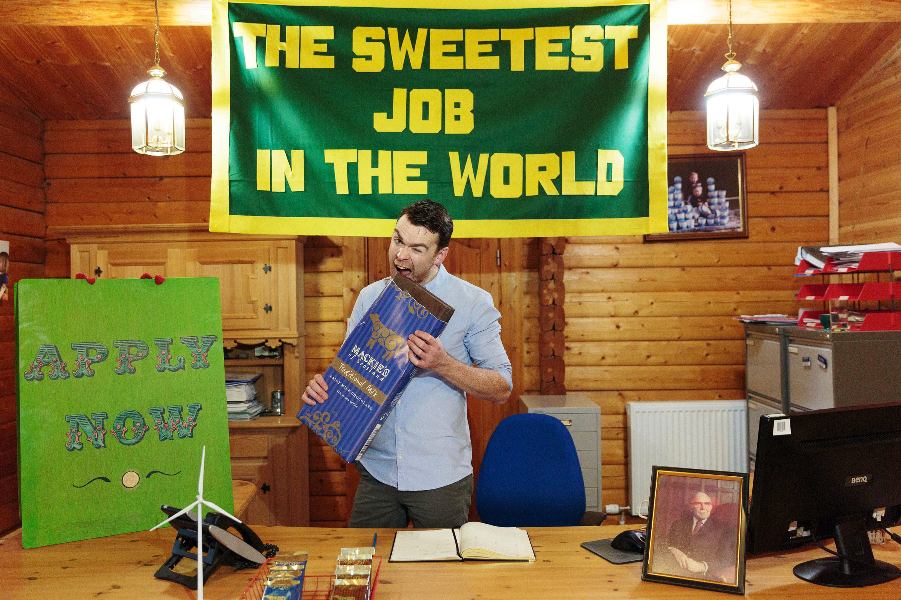 Mackie's chief chocolate taster post 'the sweetest job' bar none