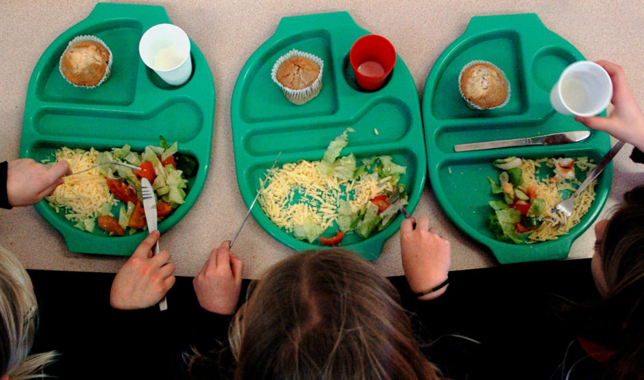 The numbers taking up meals in schools are rising overall.