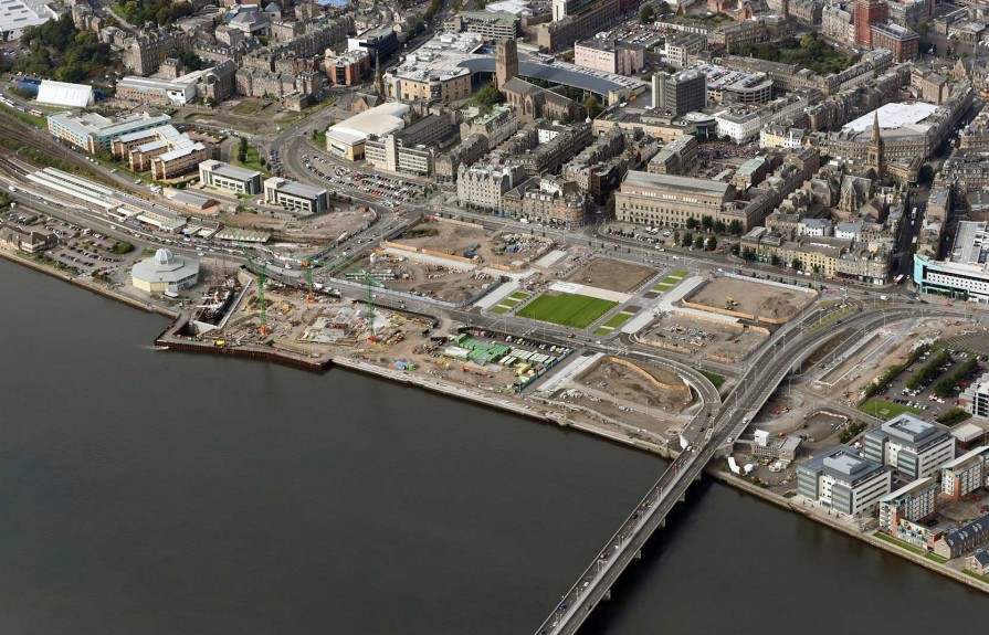 New Dundee Waterfront roads and pavements set to open for first time