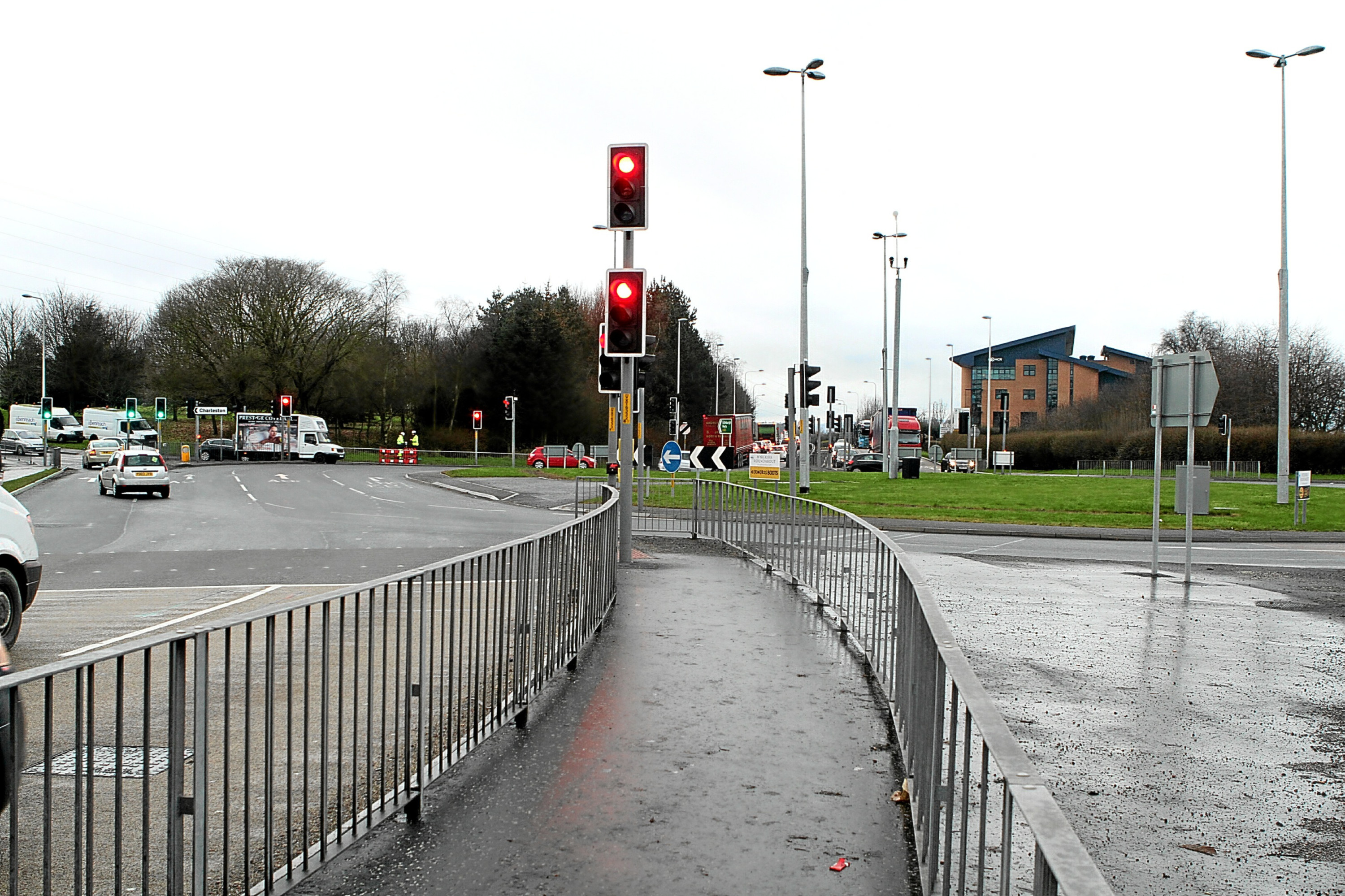 He repeatedly failed to stop at red lights on Kingsway West and Myrekirk Road
