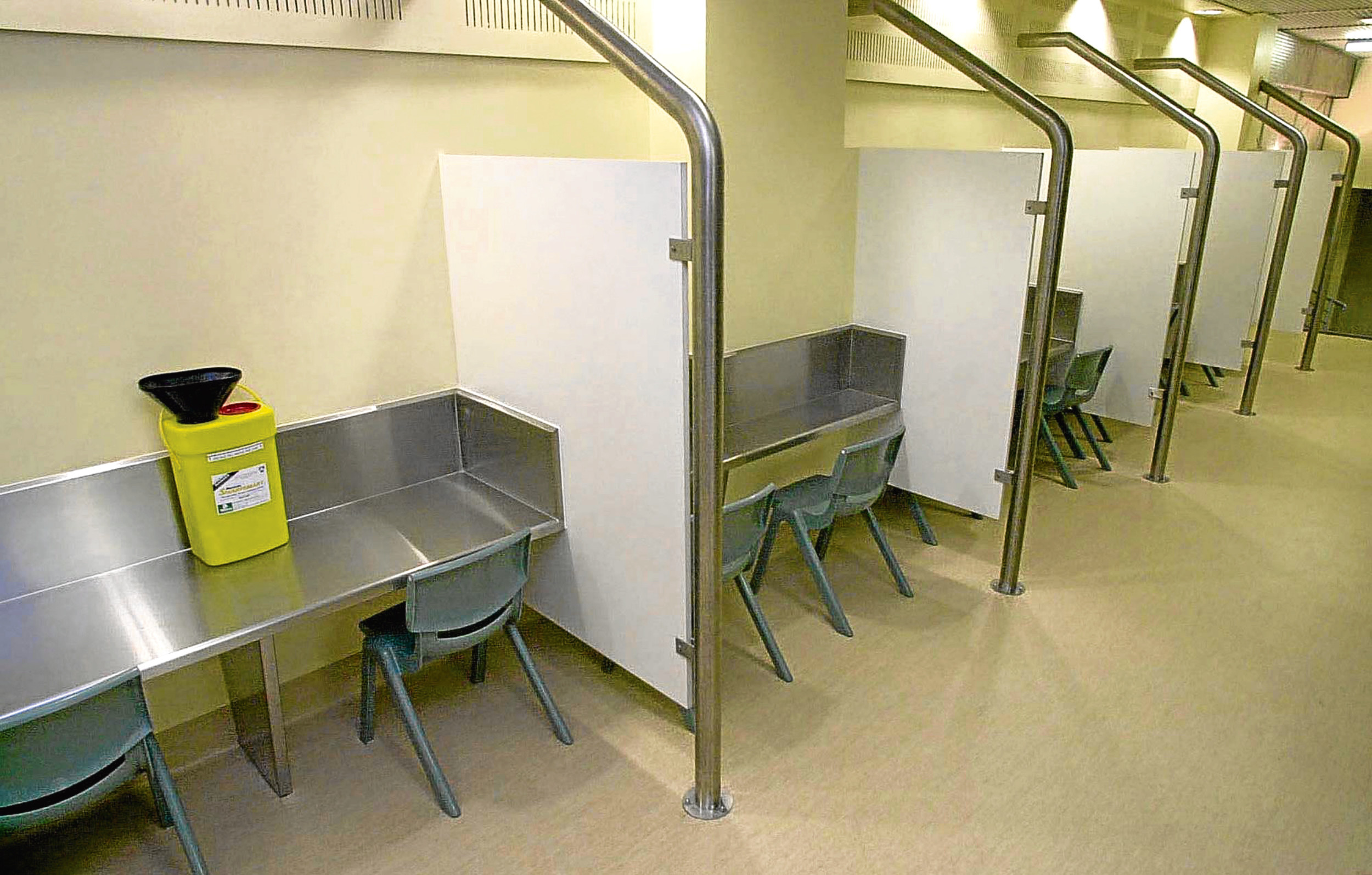 An injecting centre for drug addicts in Sydney. A similar scheme is could be considered in Dundee