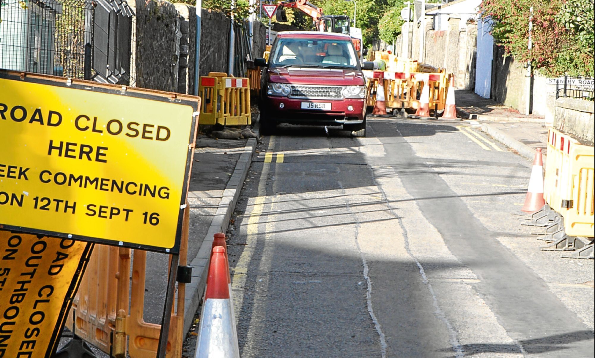 Anger over roadworks in Broughty Ferry Evening Telegraph