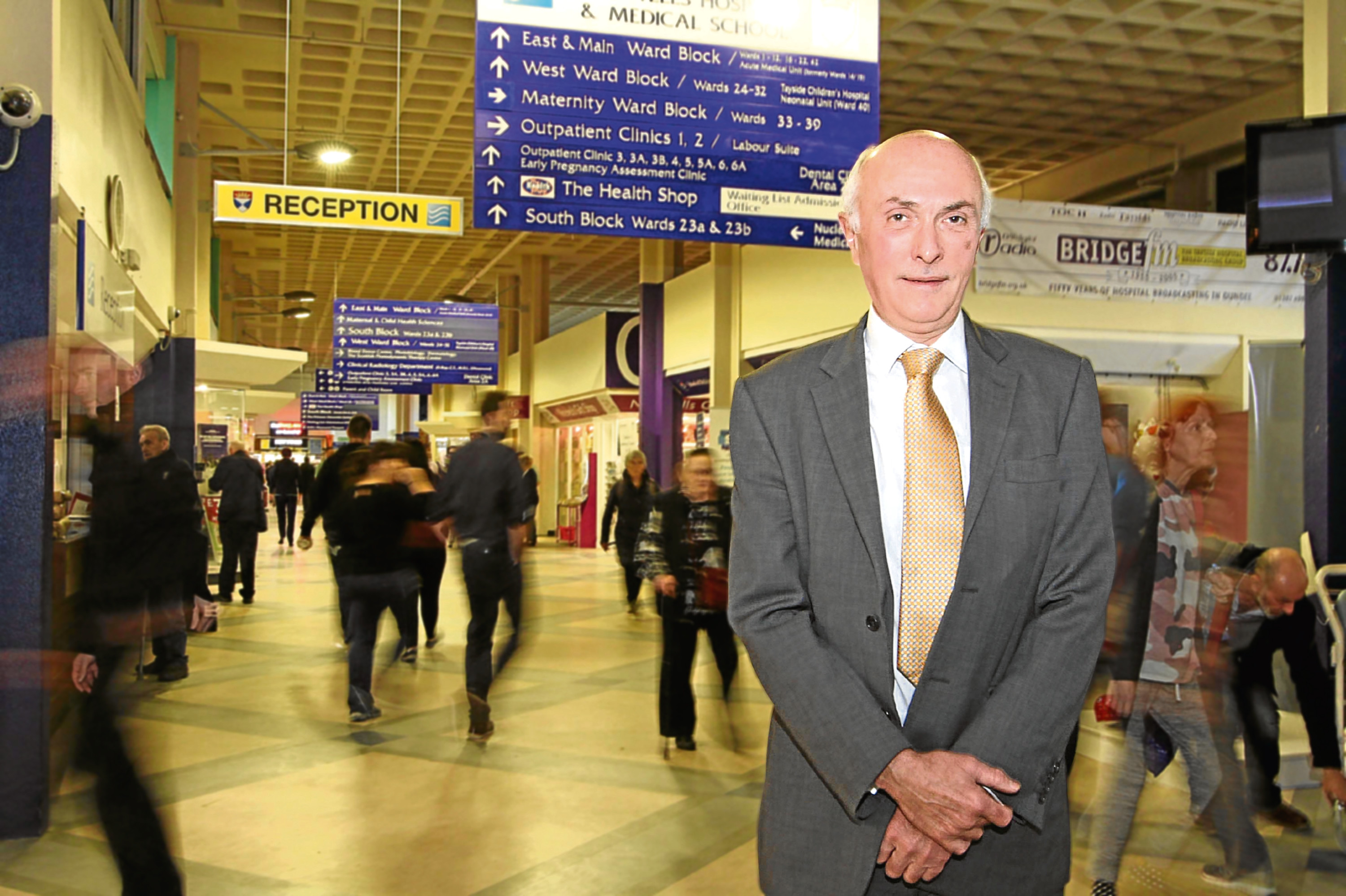 Professor John Connell at Ninewells Hospital