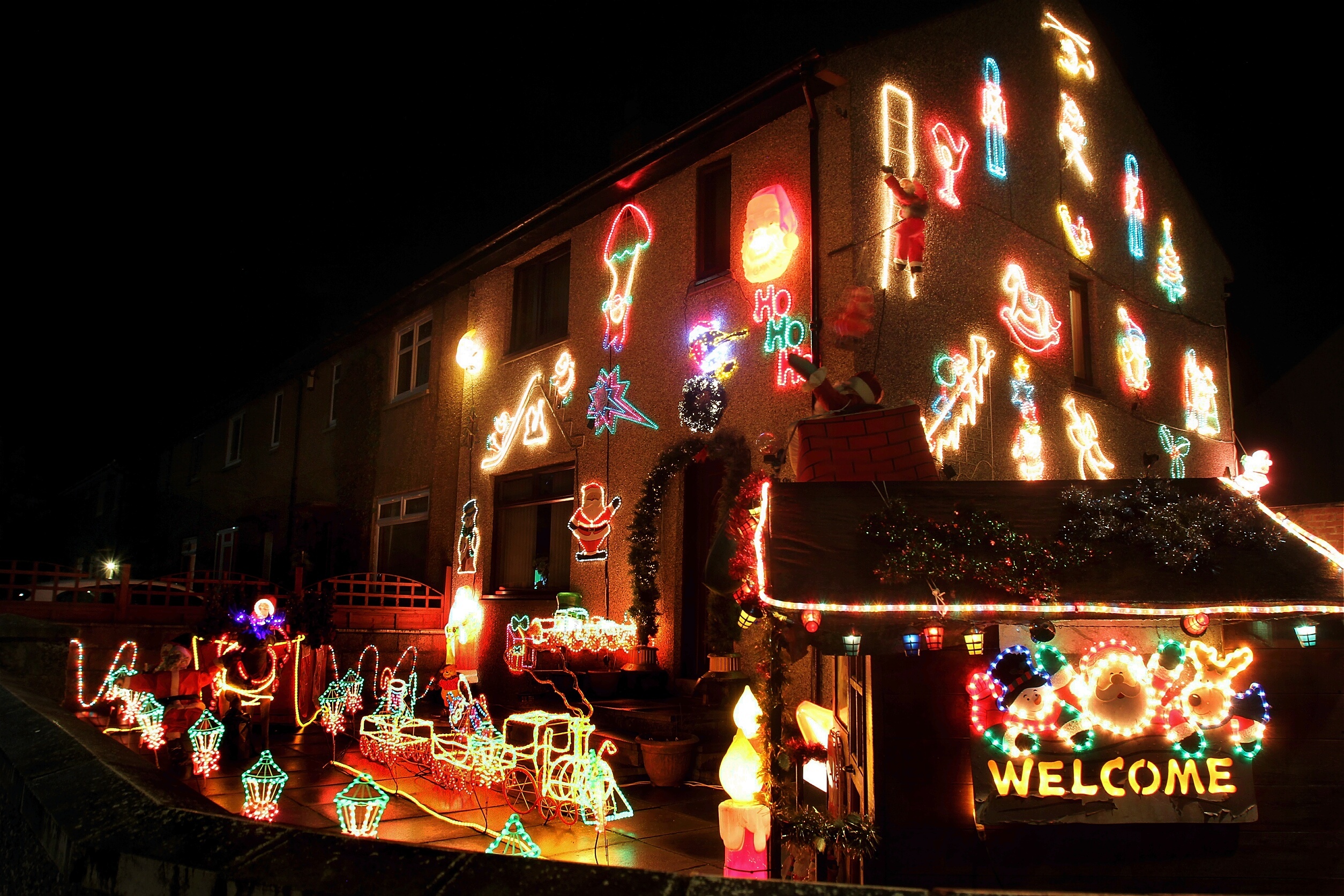 Send us the best Christmas house decorations  Evening Telegraph