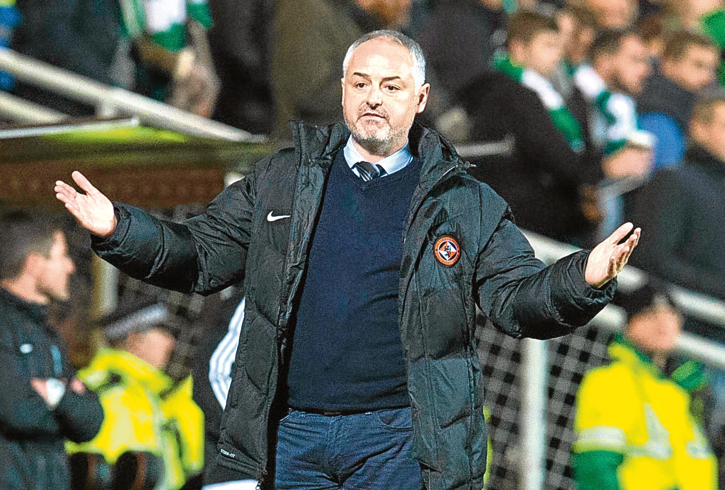 Dundee United manager Ray McKinnon