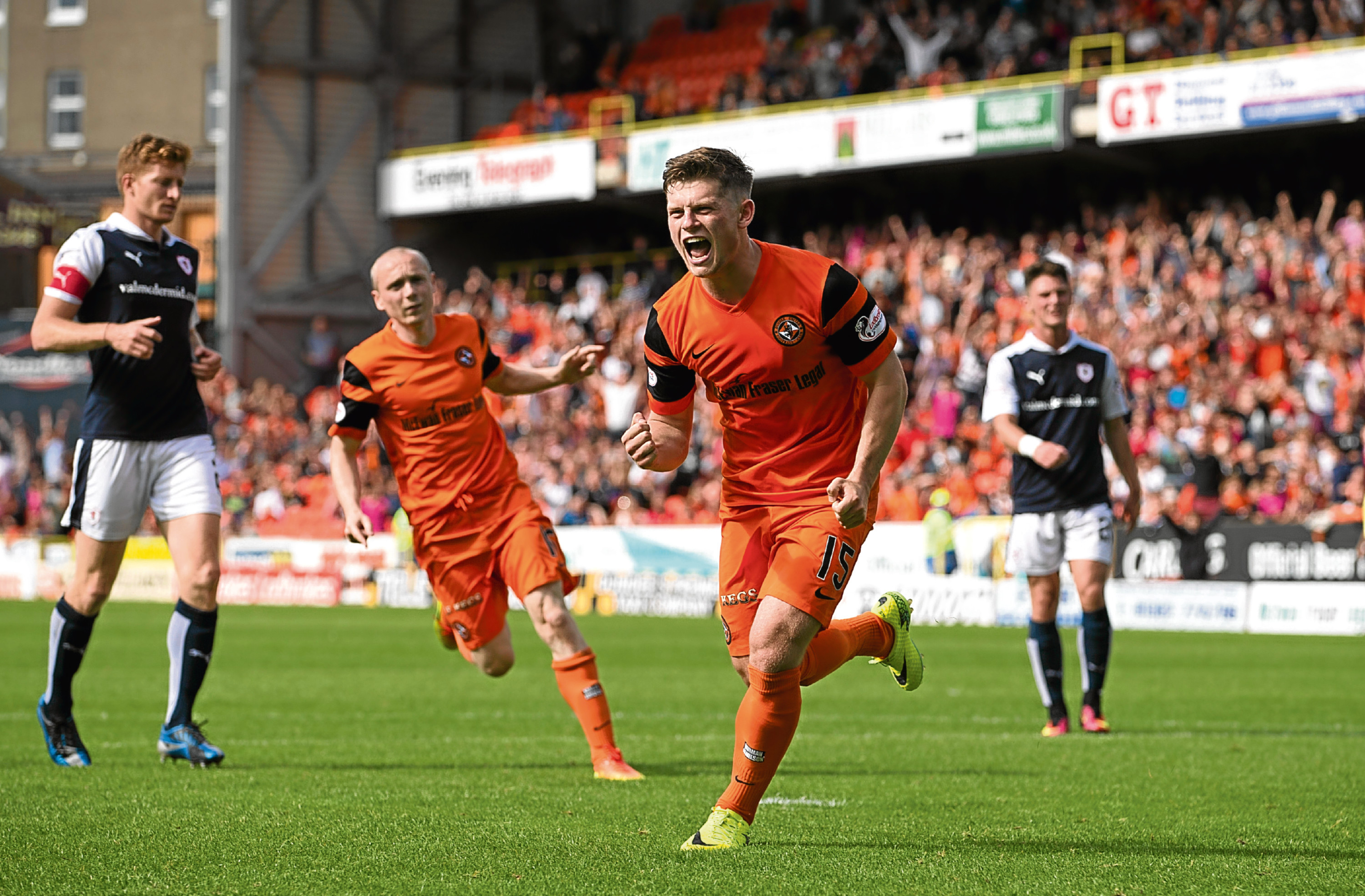 Stewart Murdoch knows his side must be at their best against Raith Rovers and not slip up again like back in August after Cammy Smith put Dundee United (pictured) 2-0 up.