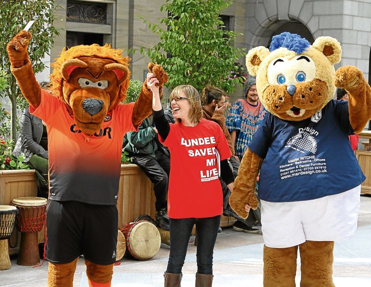 Events held to mark the launch of Dundee’s City of Culture bid back in 2013.