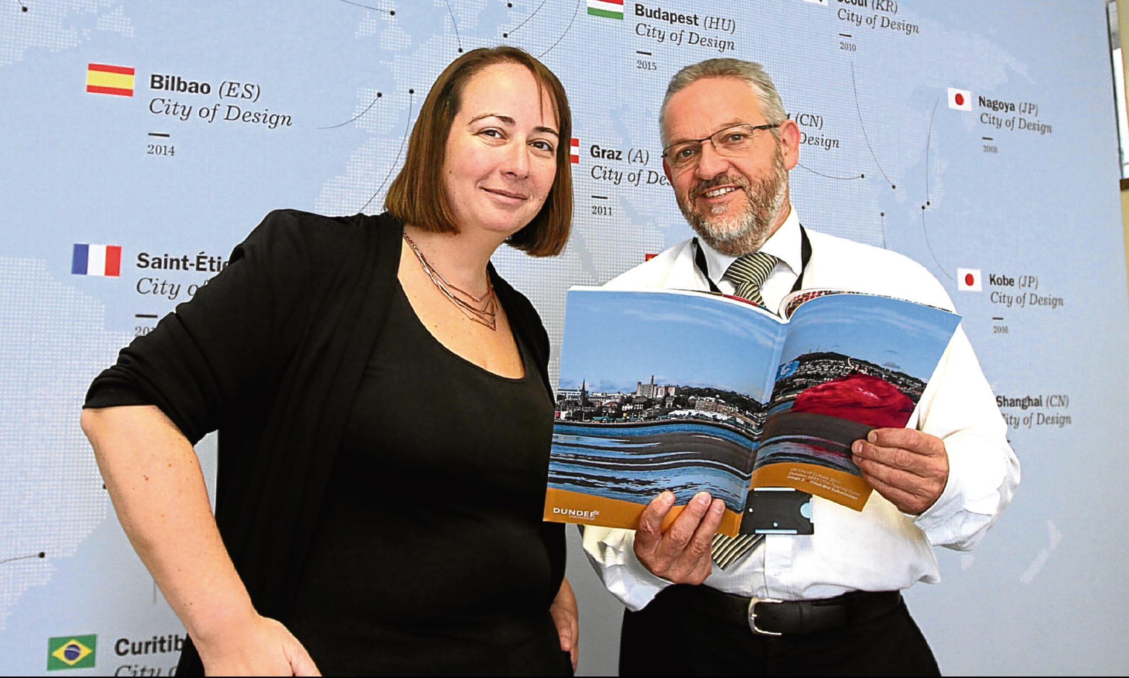 Main image, Anna Day and Stewart Murdoch.
