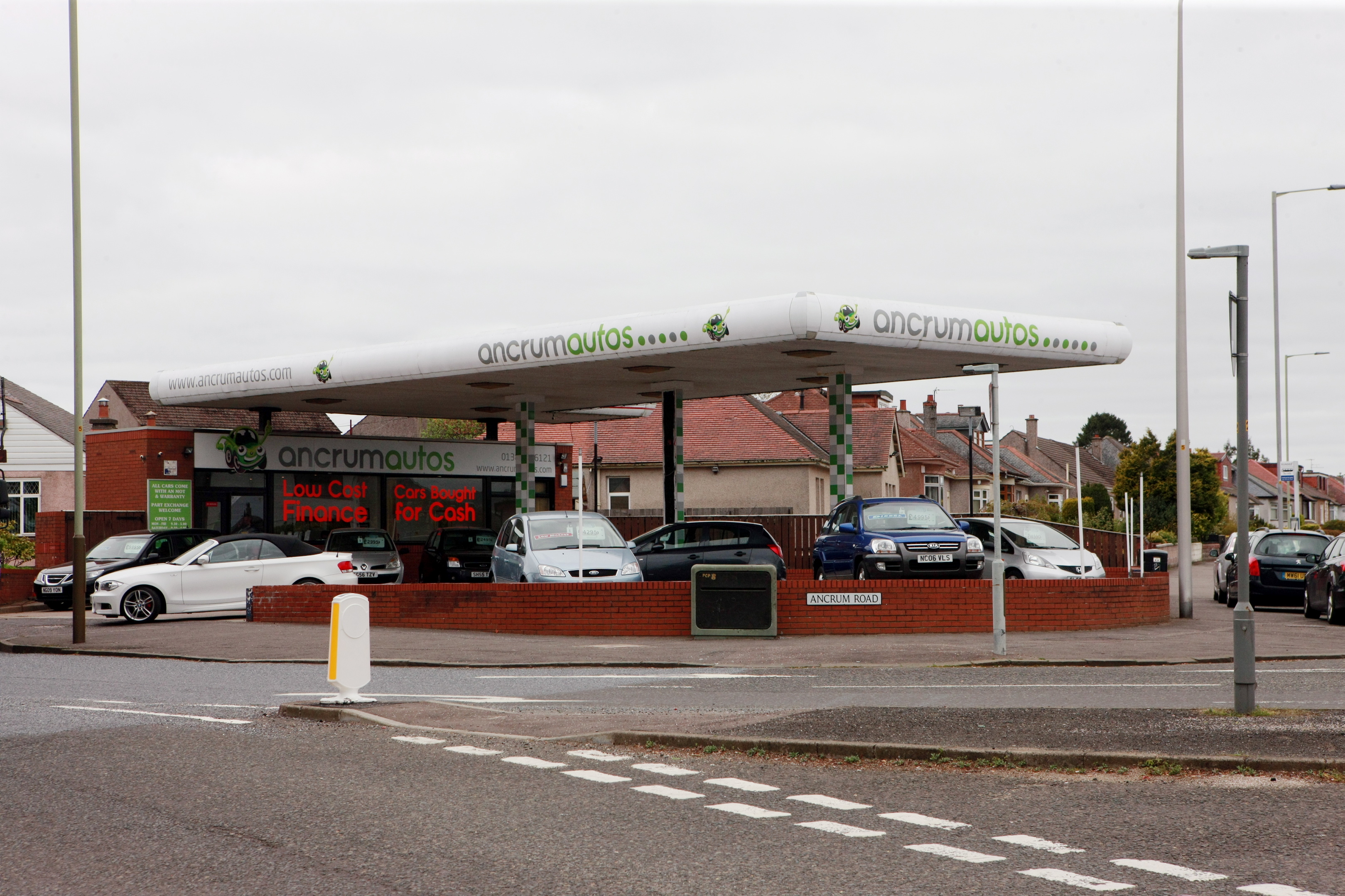 Ancrum Autos, on the junction of Ancrum Road and Charleston Drive, Dundee