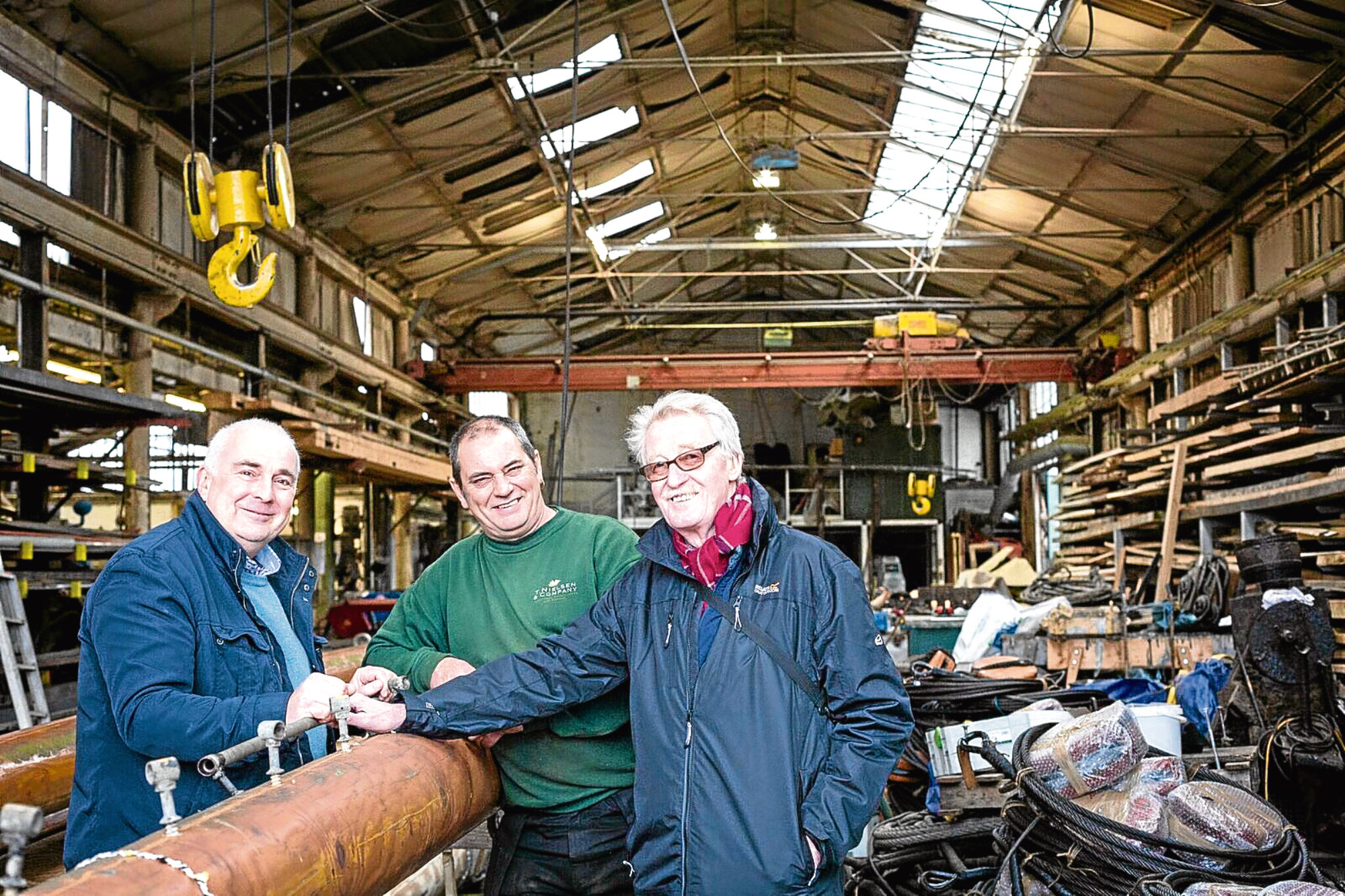 Ship builders getting the Discovery in shape Evening Telegraph