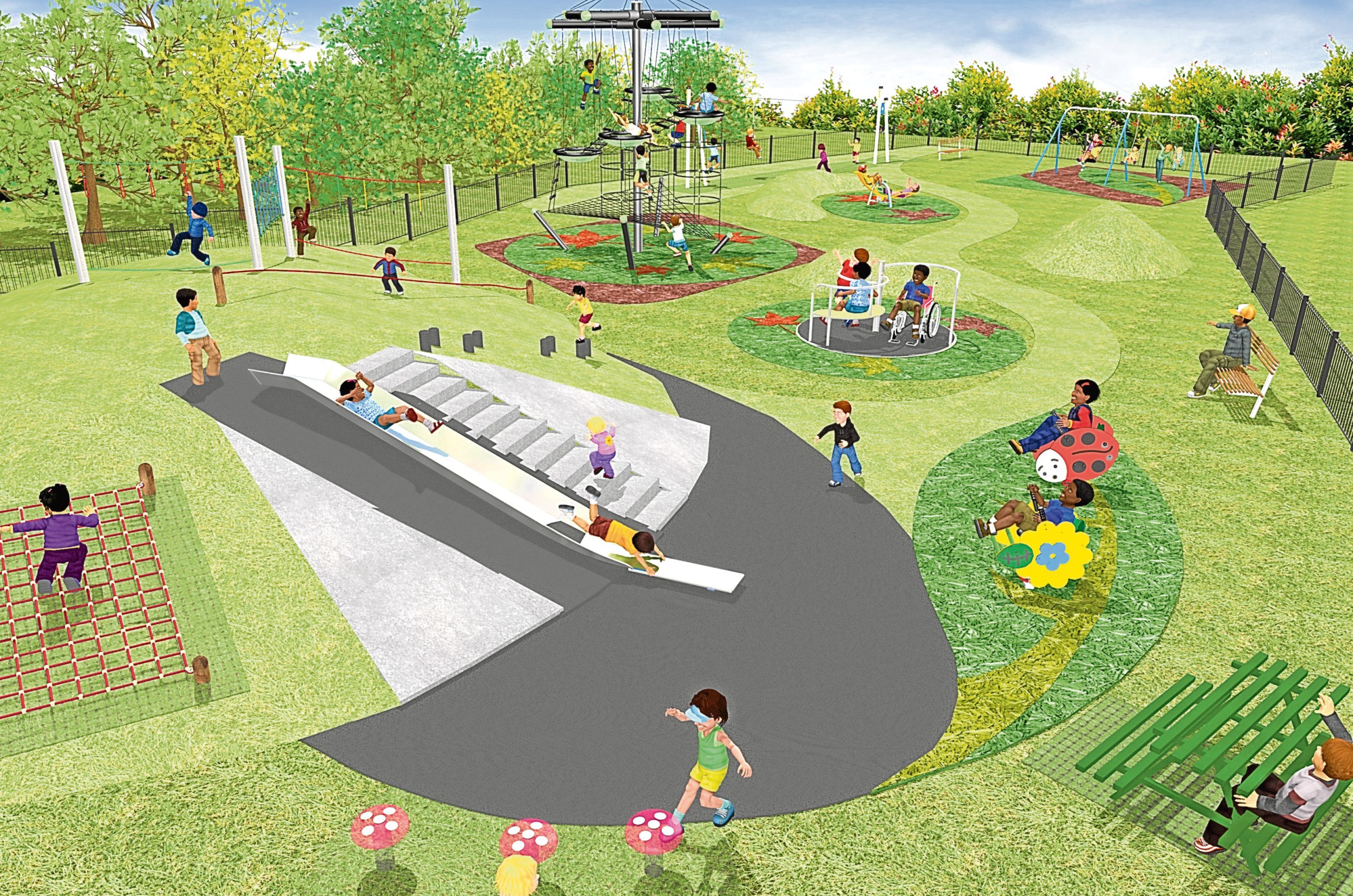 £150,000 works begin on two Dundee parks Evening Telegraph