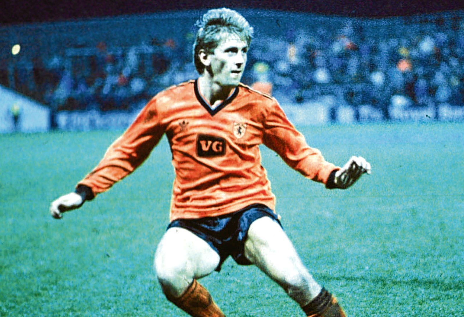Iain Ferguson in action for Dundee Utd