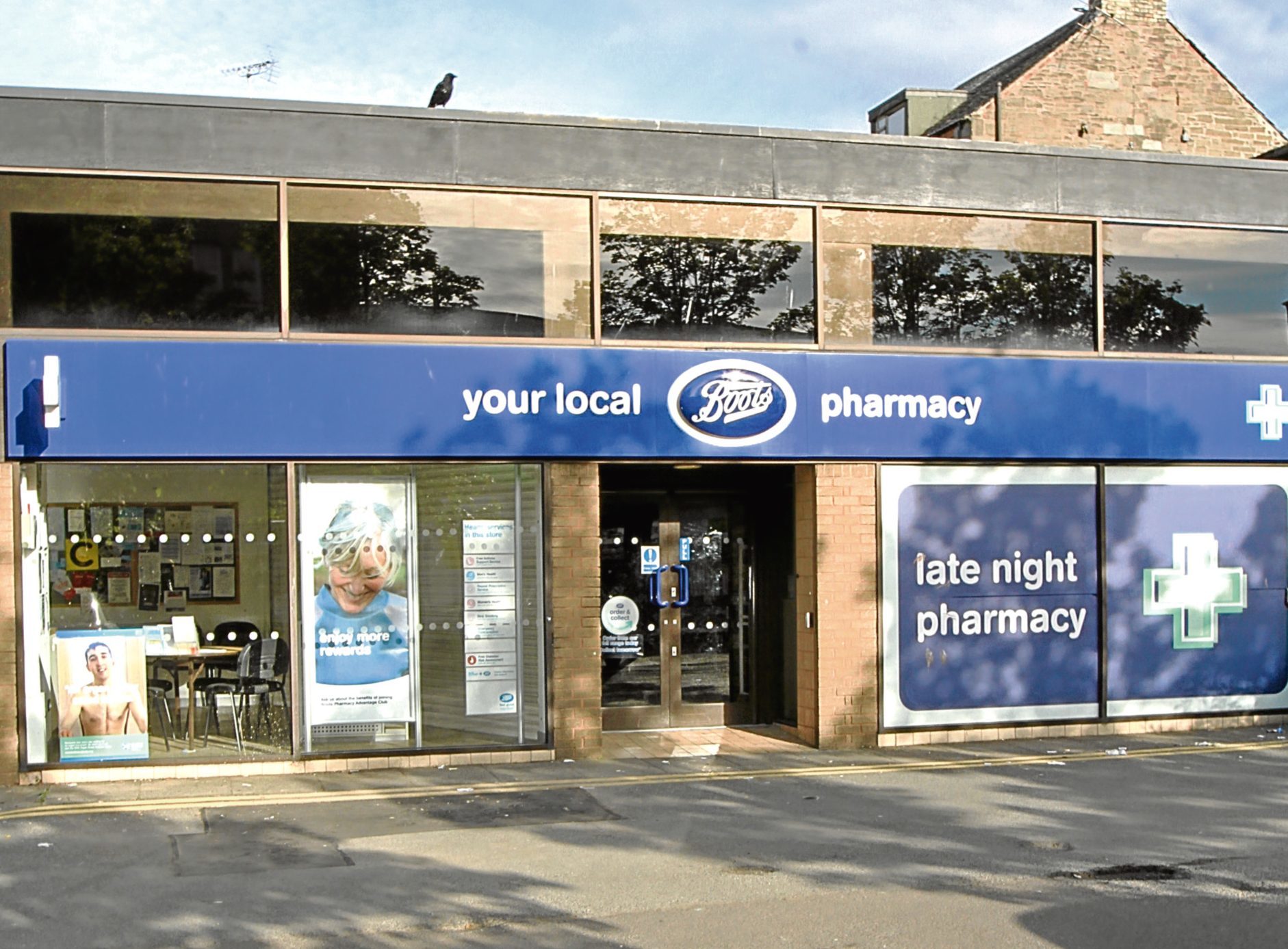 Boots on Albert Street (stock image)