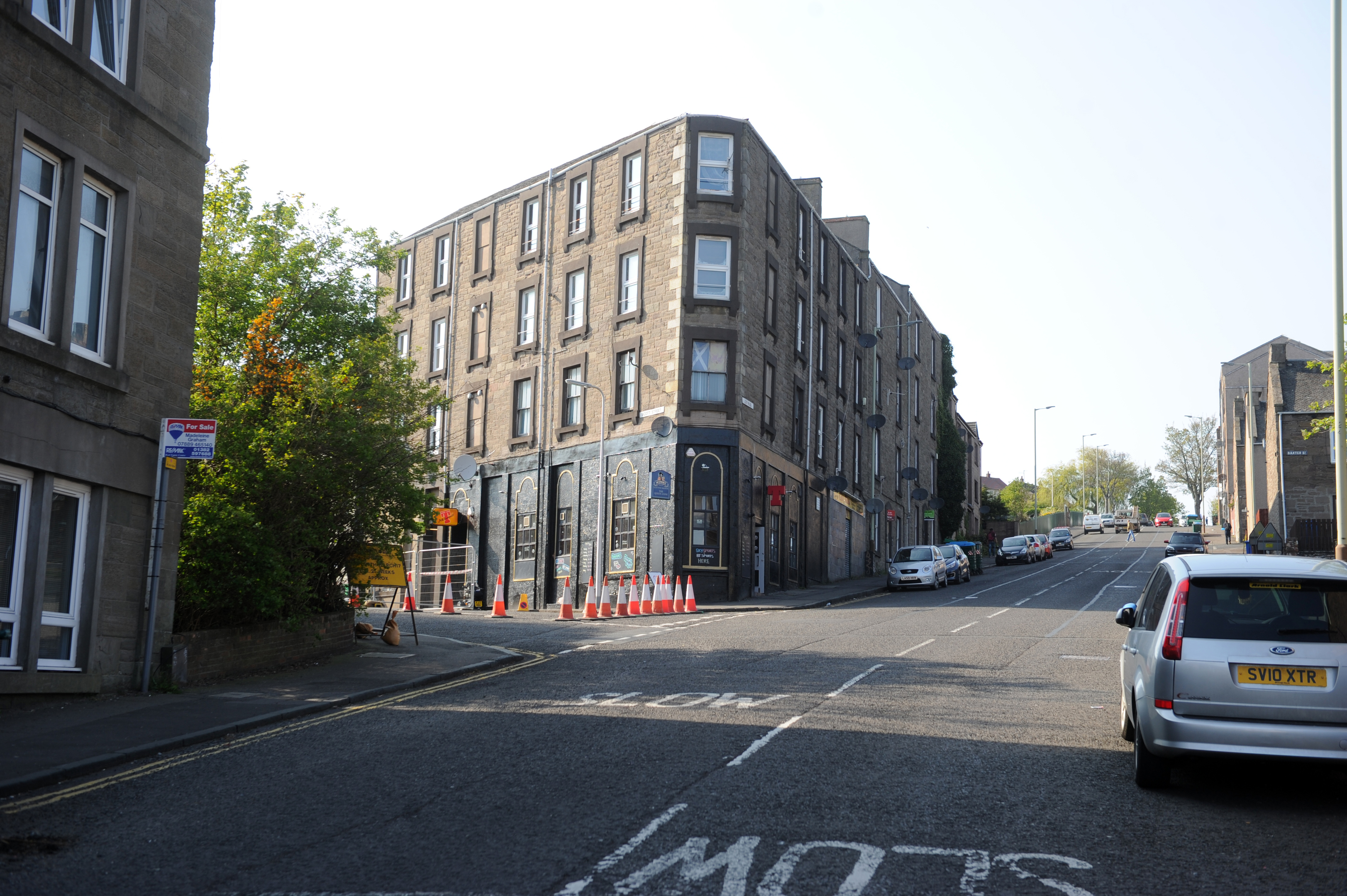 Thief chased along Dundee road after being caught in home Evening