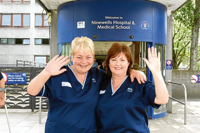 Dundee nurses retire together after a combined 70 years' service ...