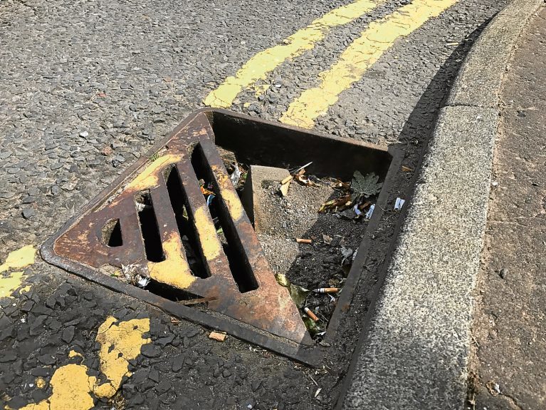 Man hurt in drain cover fall urges Dundee council to make repairs