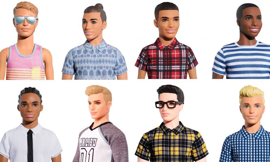 Barbie's friend Ken gets a major makeover as 15 new dolls unveiled ...