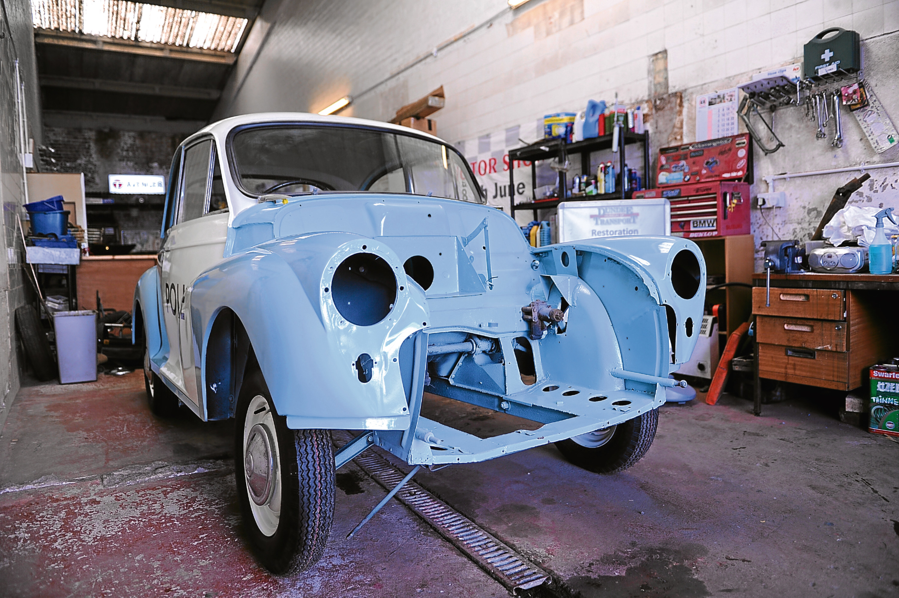 Dundee's oldest surviving panda car restored Evening Telegraph