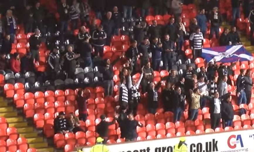 Fan told Dundee United steward to 'get a real job' after being told to